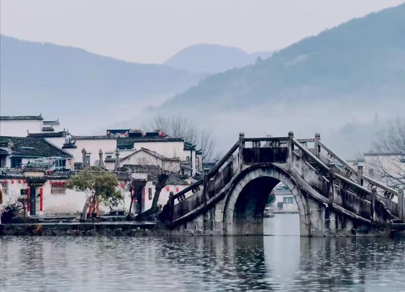Hongcun Old Street Country House Montanhas Montanhas Huangshan Exterior foto